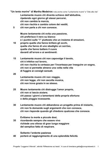 L'ITALIANO IN MUSICA 1) - ConquistaWeb