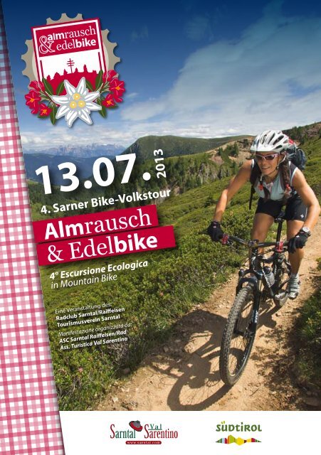 Alm rausch & Edel bike - Sarntal