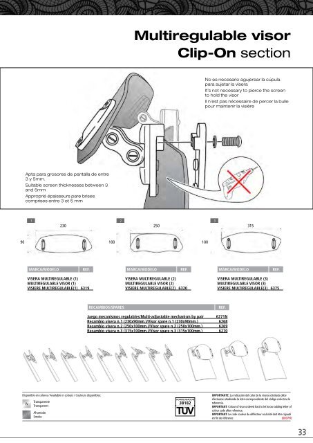 HI-TECH PARTS CATALOGUE 2013