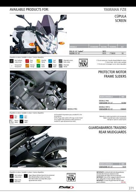 HI-TECH PARTS CATALOGUE 2013