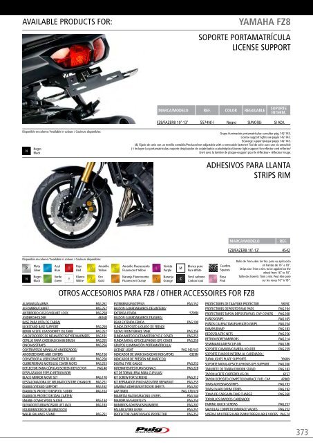 HI-TECH PARTS CATALOGUE 2013