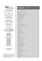 SOMMARIO n. 113-114 - Centro Studi Cinematografici