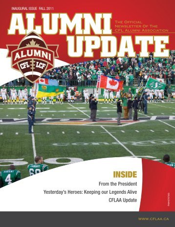 Print Newsletter - Canadian Football League Alumni Association