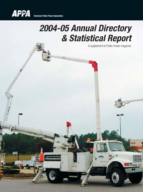 2004-05 Annual Directory & Statistical Report - American Public ...