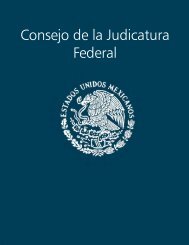 Consejo de la Judicatura Federal - Suprema Corte de Justicia de la ...