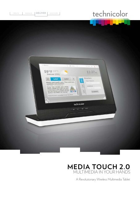 Media touch 2.0 - Marcom Telecoms Home page