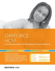 DAYFORCE HCM - HRIS