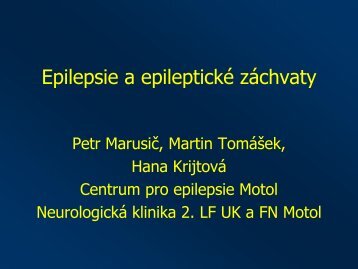 Epileptologie