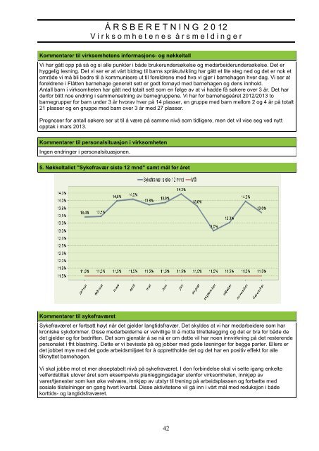 Ãrsberetning 2012 - Virksomhetene.pdf - Porsgrunn Kommune