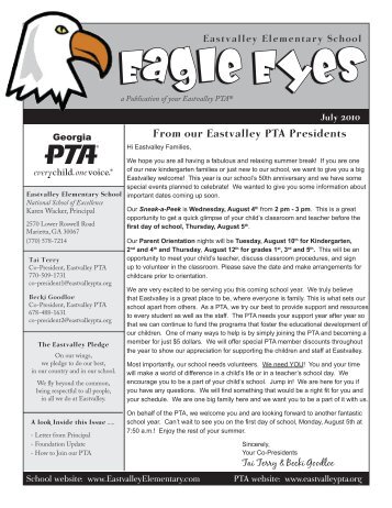 Eagle Eyes - Eastvalley Elementary School