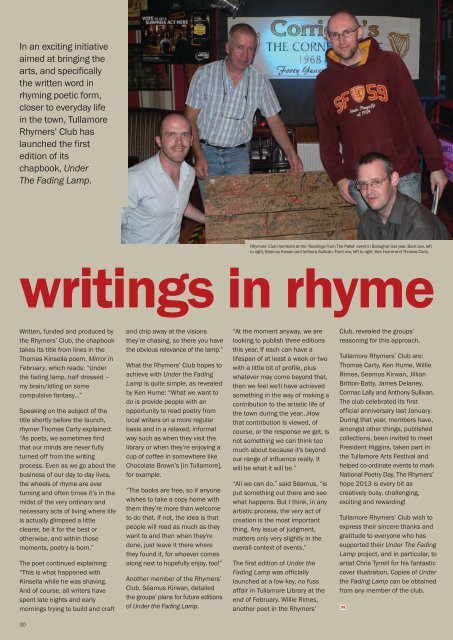 Midland Arts and Culture Magazine | SPRING 2013