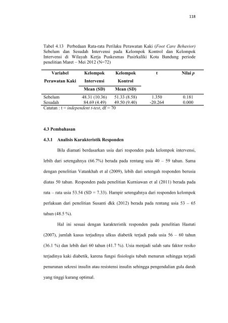 BAB IV HASIL DAN PEMBAHASAN 4.1 Gambaran Umum Lokasi ...