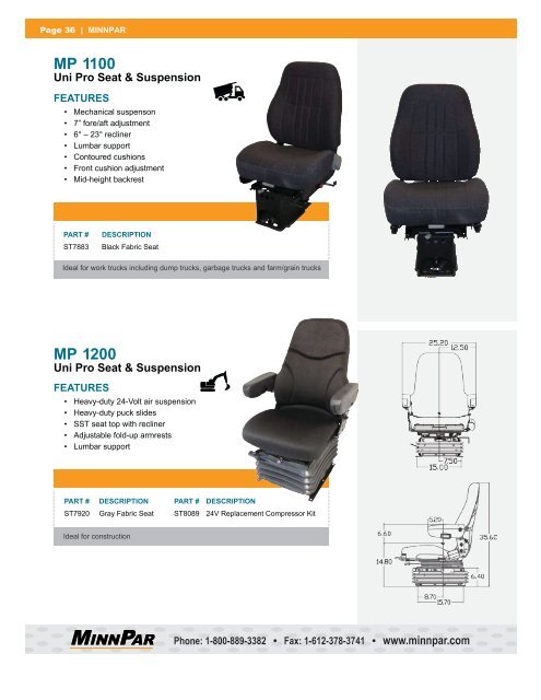 Download Seat Catalog - MinnPar