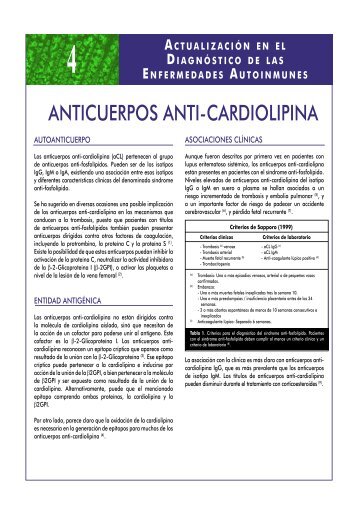 anticuerpos anti-cardiolipina - Biolinker.com.ar