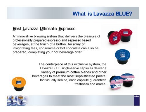 Lavazza BLUE