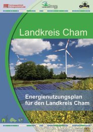 Energienutzungsplan für den Landkreis Cham
