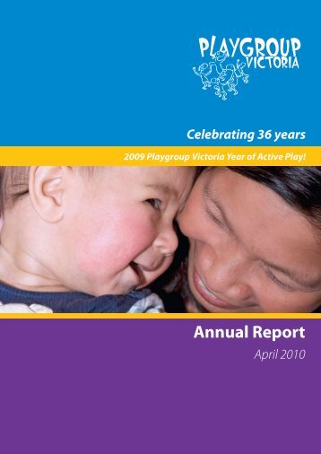 Annual Report - Playgroup Victoria