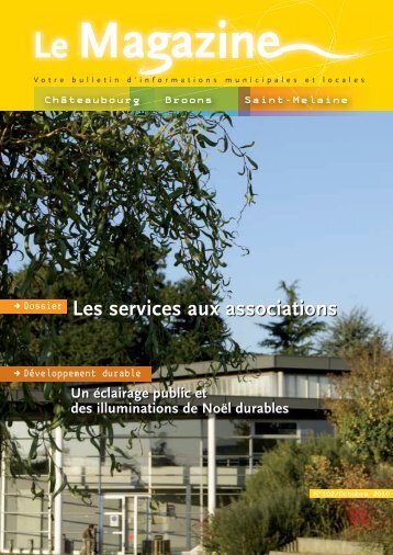 Le magazine octobre 2010 - Chateaubourg