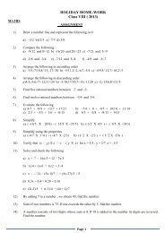 Summer holiday homework for class 8 english image