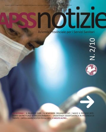 apss notizie, n. 2, anno 9 - Azienda Provinciale per i Servizi Sanitari