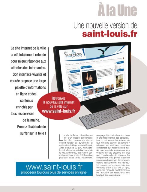 Saint-Louis magazine n° 23 en pdf