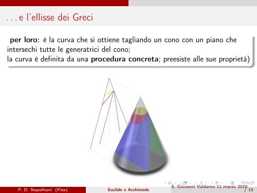 La matematica di Euclide e di Archimede - Dipartimento di ...