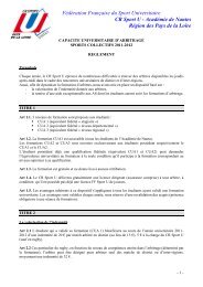 reglement « formation d'arbitres - Comité régional du sport ...