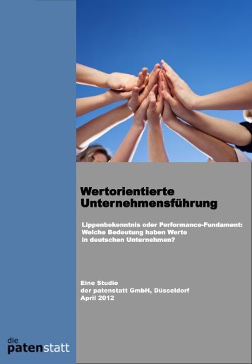 wertorientierte UnternehmensfÃ¼hrung - die patenstatt