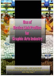 Use of DeviceLink Profiles for graphic industries ... - Impressed