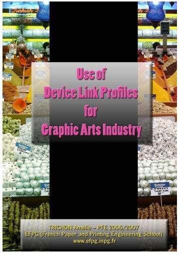 Use of DeviceLink Profiles for graphic industries ... - Impressed