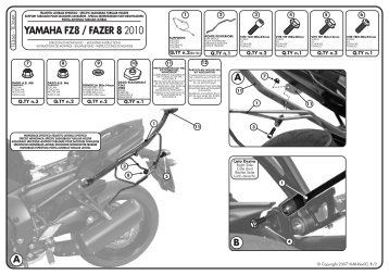 YAMAHA FZ8 / FAZER 8 2010