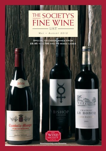 FINE WINE - The Wine Society