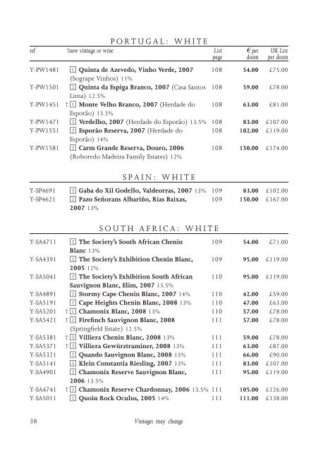 montreuil list - The Wine Society