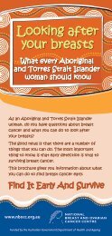 Looking after your breasts Looking after your ... - Cancer Australia