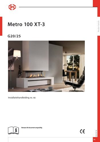 Installatiehandleiding Dru Metro 100 XT-3 - UwKachel