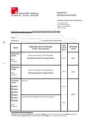 Bescheinigung über das Fach Systematische Musikwissenschaft ...