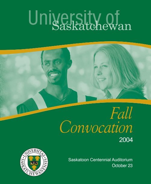 Fall 2004 - Students - University of Saskatchewan