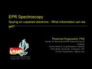 EPR Spectroscopy