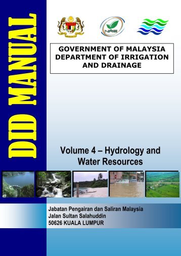 Volume 4 – Hydrology and Water Resources - Malaysia Geoportal