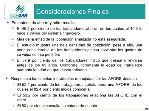 Encuesta de trayectorias laborales - Consar