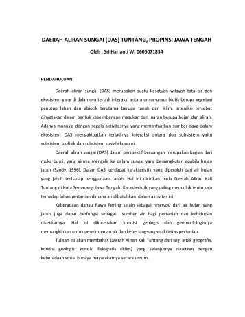 daerah aliran sungai (das) tuntang, propinsi jawa ... - Blog Staff UI