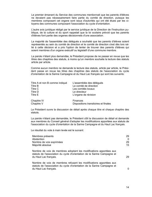 proces-verbal de la seance du verbal de la seance du ... - Belfaux