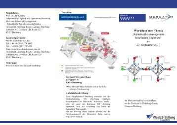 Folie 1 - Mercator School of Management - an der UniversitÃ¤t ...