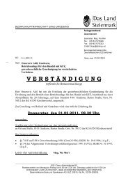 Donnerstag, den 31.03.2011, 08.30 Uhr - Marktgemeinde Gratkorn