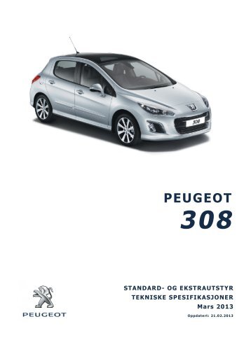 Last ned pdf - Peugeot