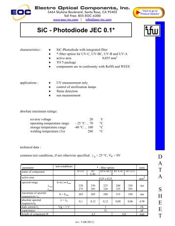 JEC 0.1 A - Electro Optical Components, Inc.