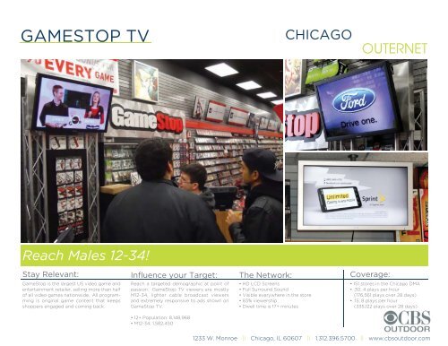 GAMESTOP TV - CBS Outdoor