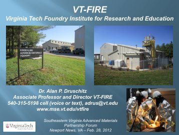Virginia Tech Foundry Institute for Research and Education