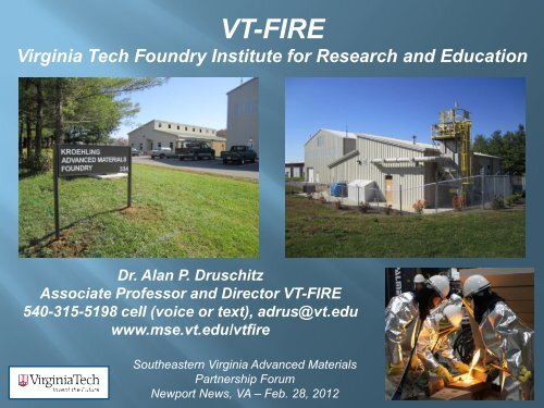 Virginia Tech Foundry Institute for Research and Education