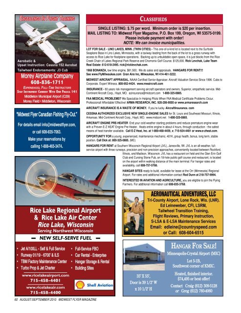 AGAZINE - Midwest Flyer